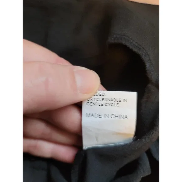 New 100% Polyester Black High Rise wide leg Women's Trousers XL - Picture 8 of 9